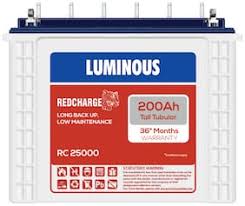 Luminous 200AH/12V BATTERY(RC25000) SBM vehicle battery