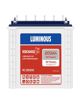 Luminous rc18000st 150 ah battery